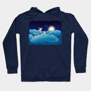 Phosphor Slimes in the Clouds Hoodie